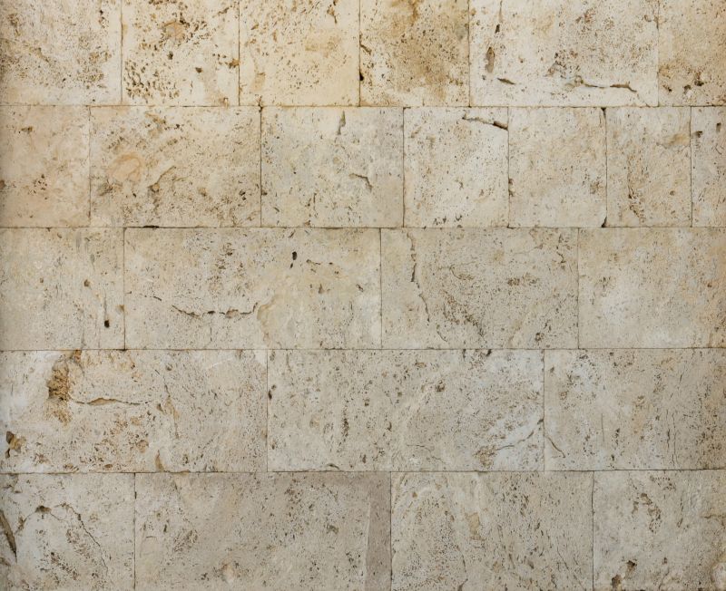 Travertine Tile Replacement detail